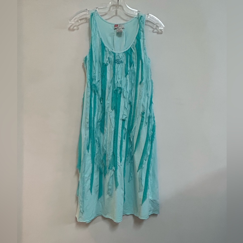 Diesel Kids Vintage Silk Fringe Dress